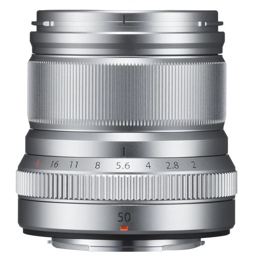 FujiFilm obiektyw Fujinon XF 50 mm f/2 R WR srebrny