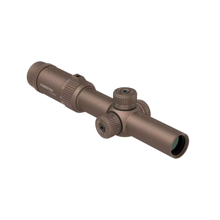 Luneta celownicza Vector Optics Forester 1-5x24i SFP Fiber LPVO Coyote FDE SCOC-55