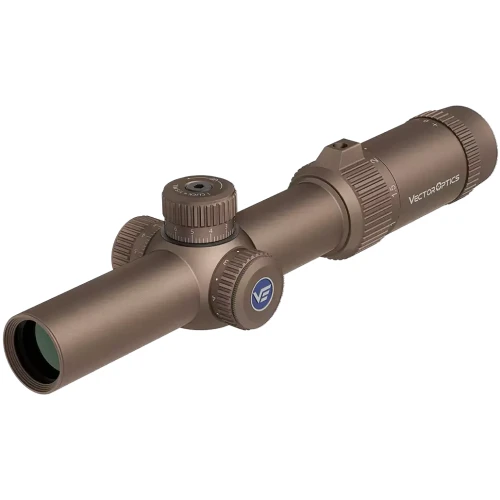 Luneta celownicza Vector Optics Forester 1-5x24i SFP Fiber LPVO Coyote FDE SCOC-55