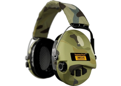 Słuchawki ochronne Sordin Supreme Pro X LED Textile Camo