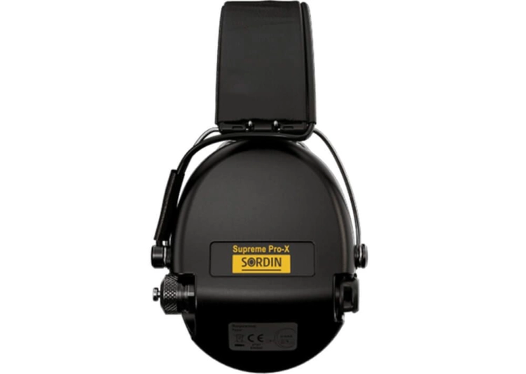 Słuchawki ochronne Sordin Supreme Pro X LED Leather (Black/Blaze)