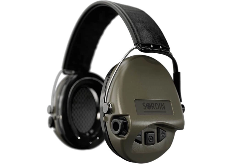 Słuchawki ochronne Sordin Supreme Pro Leather Green