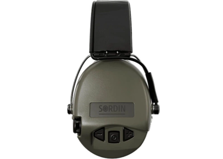 Słuchawki ochronne Sordin Supreme Pro Leather Green