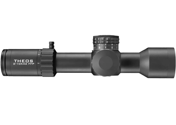 Element Optics Theos 2-10x42 MPR-1D MRAD (Black/FDE)