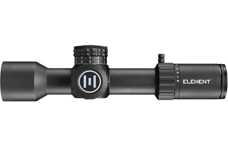 Element Optics Theos 2-10x42 MPR-1D MRAD (Black/FDE)
