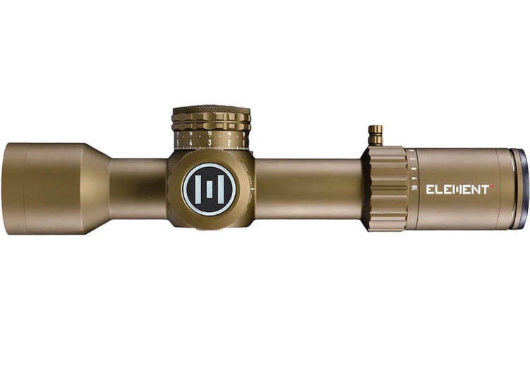 Element Optics Theos 2-10x42 MPR-1D MRAD FDE