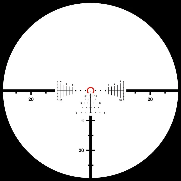 Luneta celownicza Primary Arms Compact PLx-1-8x24 FFP RDB ACSS Raptor 5.56/.308 Yard G2 Reticle - FDE