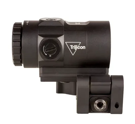 Powiększalnik Trijicon MRO HD Magnifier 3x25 z montażem Flip Mount Black
