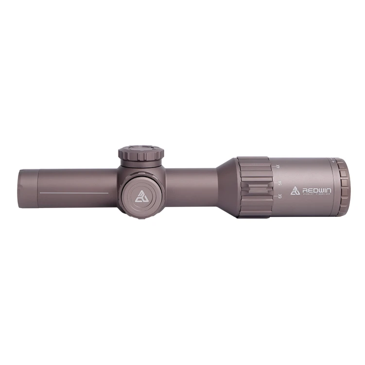 Luneta biegowa Redwin Scarlet 1-6x24 SFP Brązowa