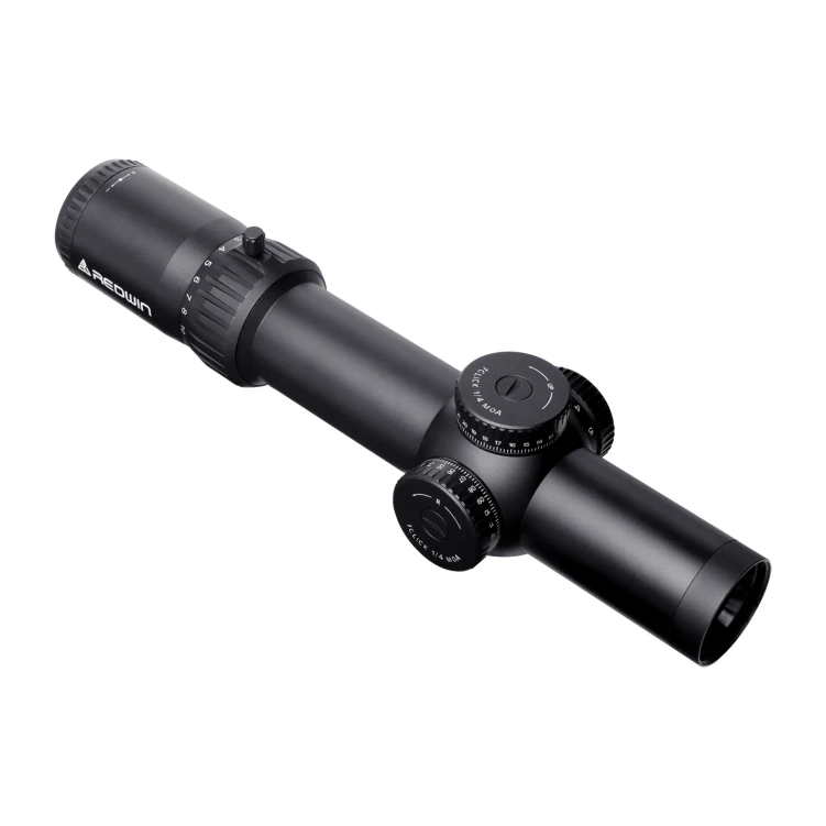 Luneta biegowa Redwin Whiteeagle 1-10x28 FFP Czarny