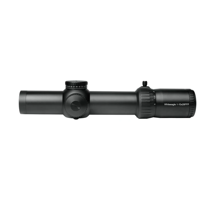 Luneta biegowa Redwin Whiteeagle 1-10x28 FFP Czarny