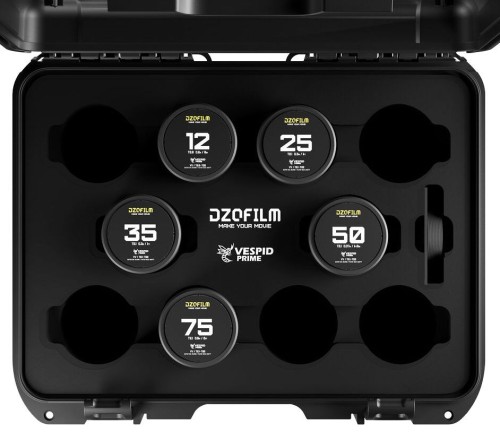 Zestaw DZOFILM Vespid Prime 12/25/35/50/75 mm T2.1 metryczny