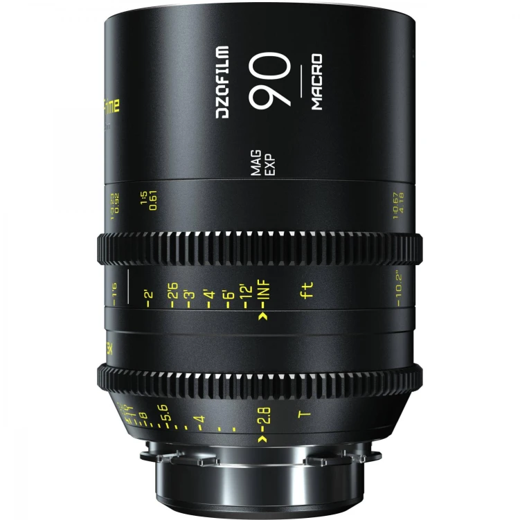 Obiektyw makro DZOFILM Vespid Prime 90 mm T2.8 PL/EF FF/VV metryczny