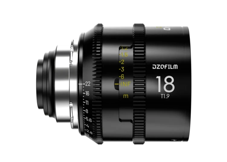 Obiektyw filmowy DZOFILM Vespid Prime 2 18 mm T1.9 PL FF/VV metryczny