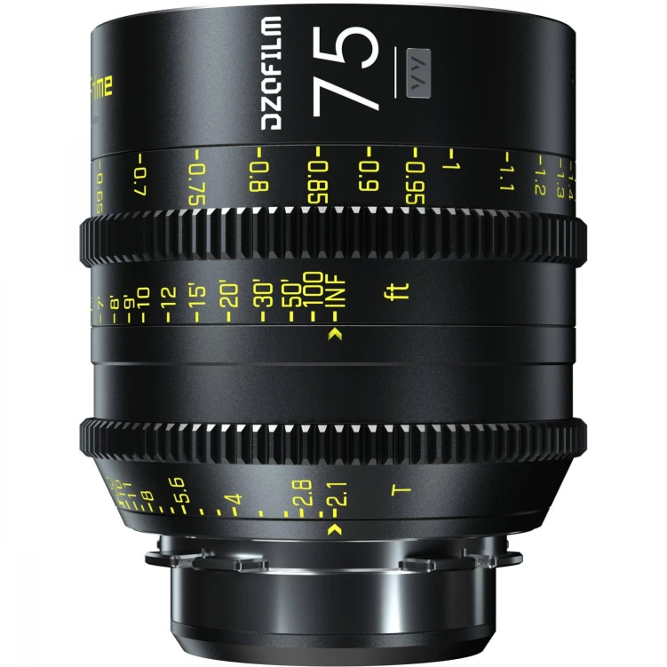 Obiektyw filmowy DZOFILM Vespid Prime 75 mm T2.1 PL/EF FF/VV