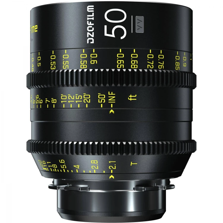 Obiektyw filmowy DZOFILM Vespid Prime 50 mm T2.1 PL/EF FF/VV