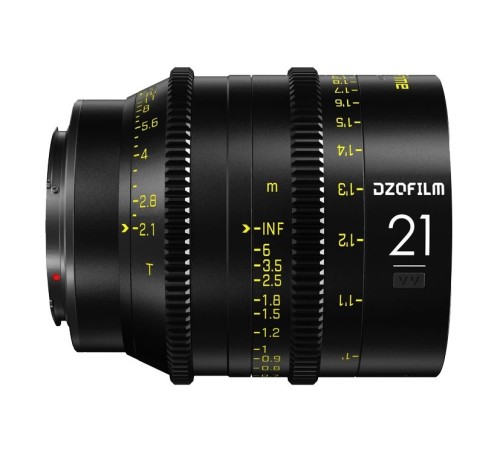 Obiektyw filmowy DZOFILM Vespid Prime 21 mm T2.1 PL/EF FF/VV