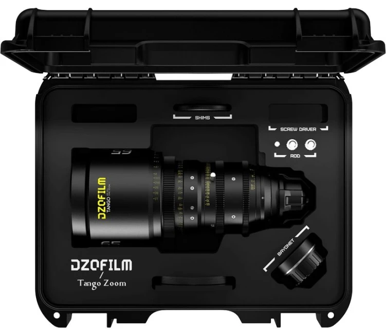 Obiektyw filmowy DZOFILM Tango 65-280 mm T2.9-4 PL/EF S35 metryczny bez serwa