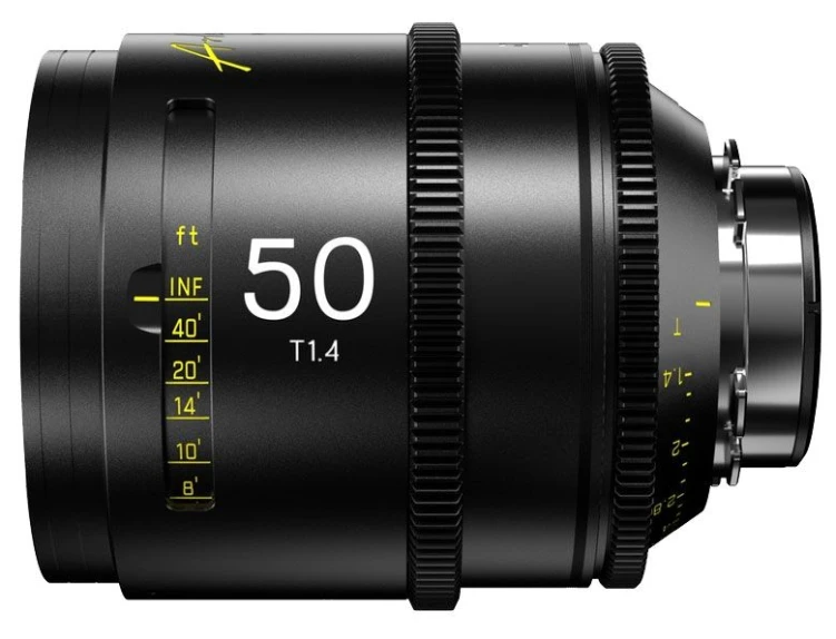 Obiektyw filmowy DZOFILM Arles 50 mm T1.4 PL FF/VV metryczny