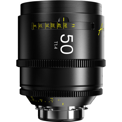 Obiektyw filmowy DZOFILM Arles 50 mm T1.4 PL FF/VV metryczny