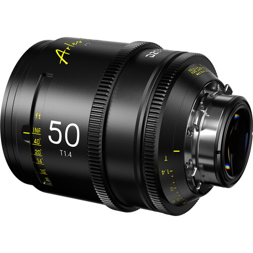 Obiektyw filmowy DZOFILM Arles 50 mm T1.4 PL FF/VV metryczny