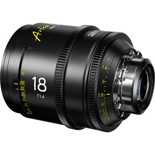 Obiektyw filmowy DZOFILM Arles 18 mm T1.4 PL FF/VV metryczny