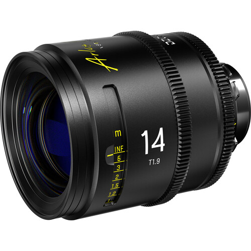 Obiektyw filmowy DZOFILM Arles 14 mm T1.9 PL FF/VV metryczny