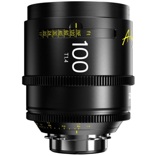 Obiektyw filmowy DZOFILM Arles 100 mm T1.4 PL FF/VV metryczny