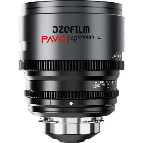 Obiektyw anamorficzny DZOFILM Pavo 2x 40 mm T2.1 PL/EF S35 metryczny neutralna powłoka