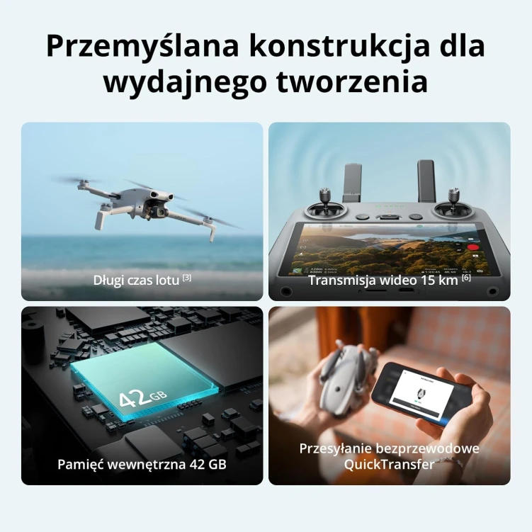 Dron DJI Lito 1 Two-Battery Combo (DJI RC-N3)