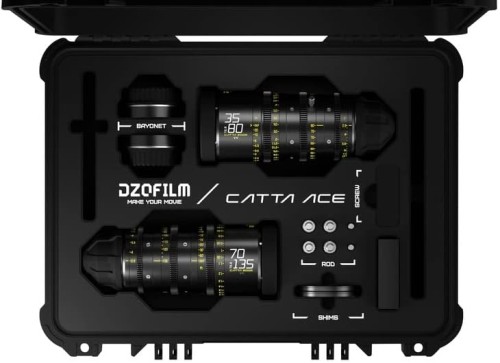 Zestaw DZOFILM Catta Ace Zoom 35-80/70-135 mm T2.9 czarny