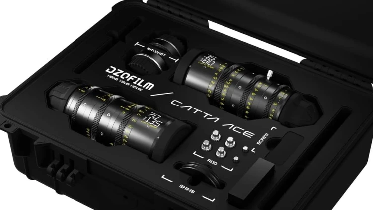 Zestaw DZOFILM Catta Ace Zoom 35-80/70-135 mm T2.9 czarny