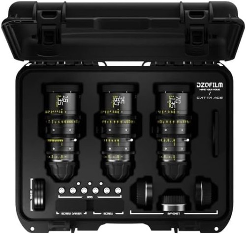 Zestaw DZOFILM Catta Ace Zoom 18-35/35-80/70-135 mm T2.9 czarny