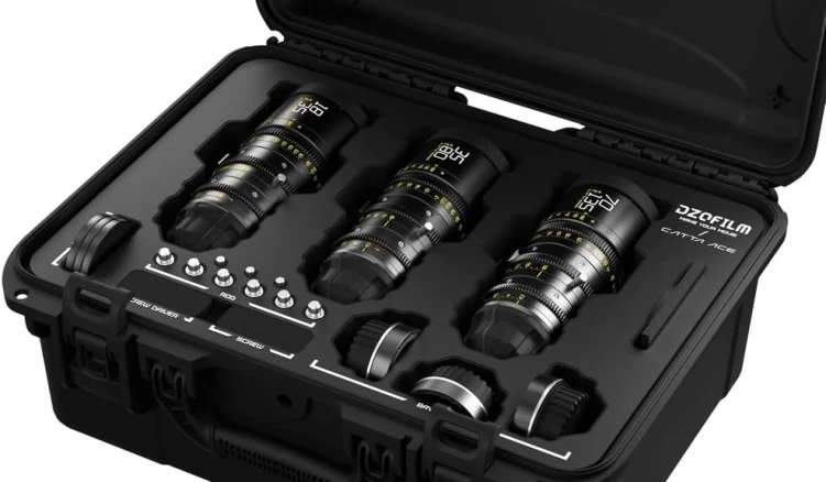Zestaw DZOFILM Catta Ace Zoom 18-35/35-80/70-135 mm T2.9 czarny