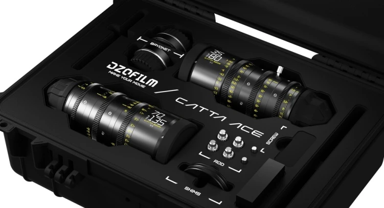 Zestaw DZOFILM Catta Ace Zoom 18-35/70-135 mm T2.9 czarny