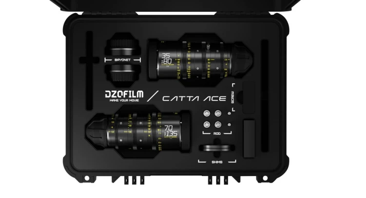 Zestaw DZOFILM Catta Ace Zoom 18-35/70-135 mm T2.9 czarny