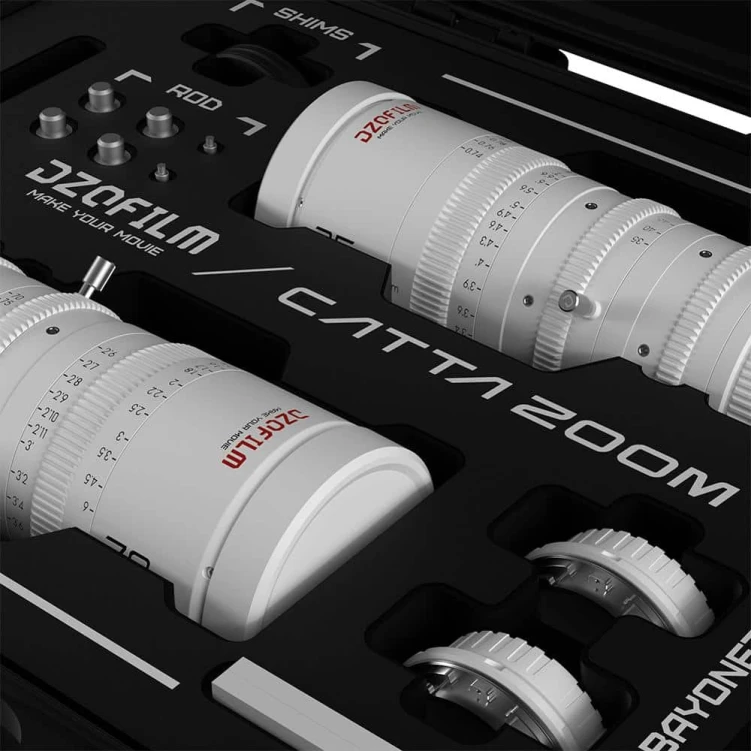 Zestaw DZOFILM Catta Zoom 35-80/70-135 mm T2.9 biały