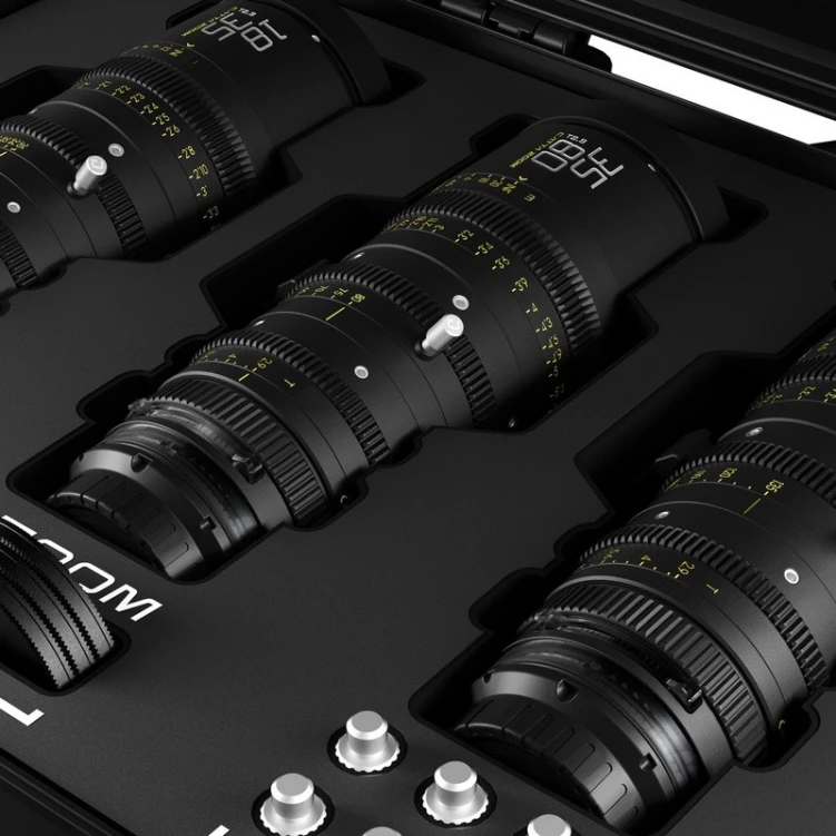 Zestaw DZOFILM Catta Zoom 18-35/35-80/70-135 mm T2.9 czarny