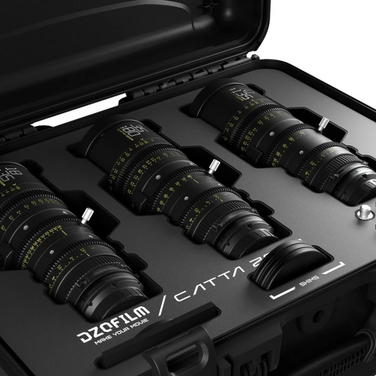 Zestaw DZOFILM Catta Zoom 18-35/35-80/70-135 mm T2.9 czarny