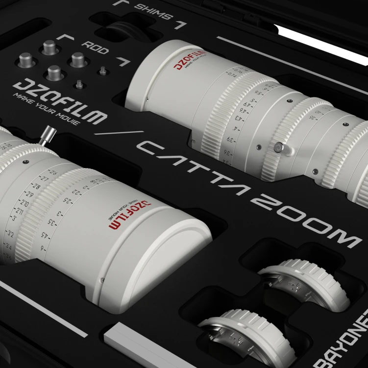 Zestaw DZOFILM Catta Zoom 18-35/70-135 mm T2.9 biały