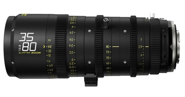 Obiektyw filmowy DZOFILM Catta Zoom 35-80 mm T2.9 Sony E FF czarny