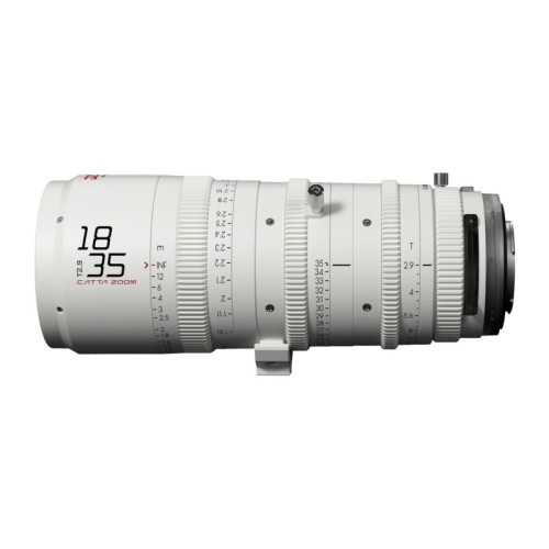 Obiektyw filmowy DZOFILM Catta Zoom 18-35 mm T2.9 Sony E FF biały
