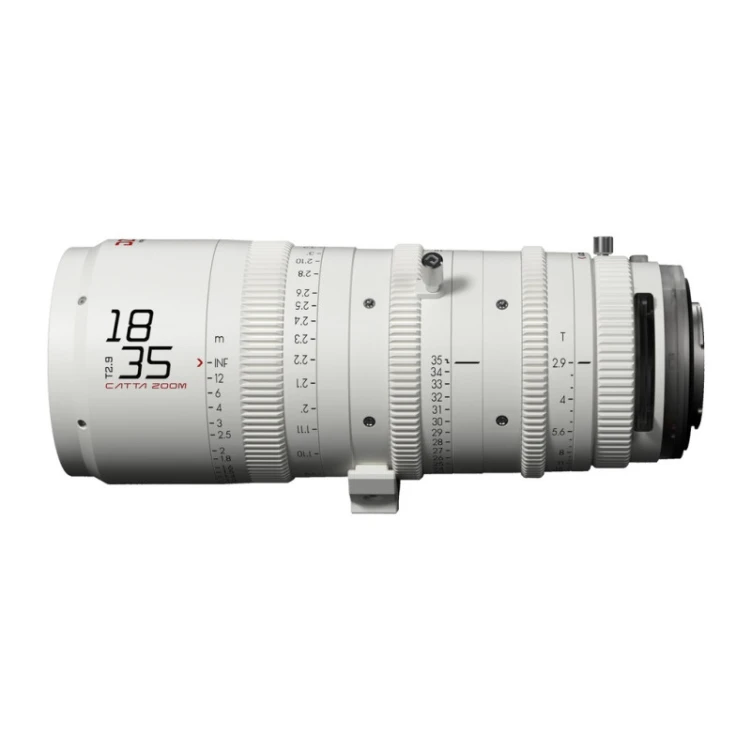 Obiektyw filmowy DZOFILM Catta Zoom 18-35 mm T2.9 Sony E FF biały