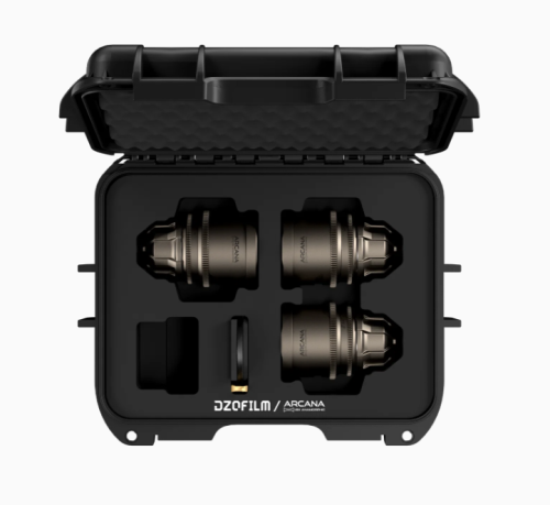 Zestaw DZOFILM Arcana Prime 32/45/75 mm T2.1 1.5x PL FF