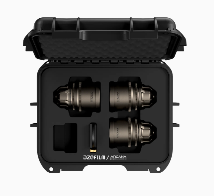 Zestaw DZOFILM Arcana Prime 32/45/75 mm T2.1 1.5x PL FF
