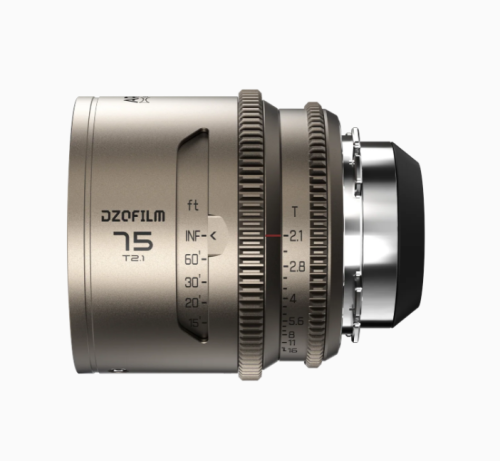 Obiektyw anamorficzny DZOFILM Arcana Prime 75 mm T2.1 1.5x PL FF metryczny