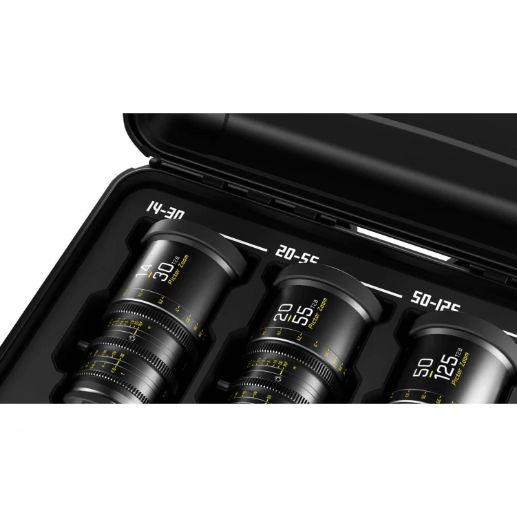 Zestaw DZOFILM Pictor Zoom 14-30/20-55/50-125 mm T2.8 czarny