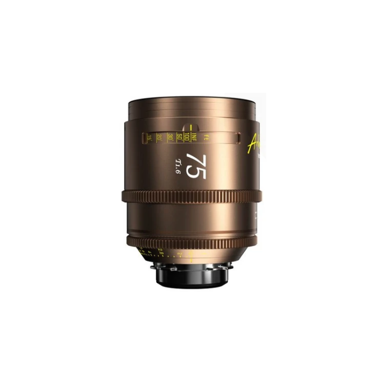 Obiektyw filmowy DZOFILM Arles Lustre 75 mm T1.6 PL FF/VV metryczny