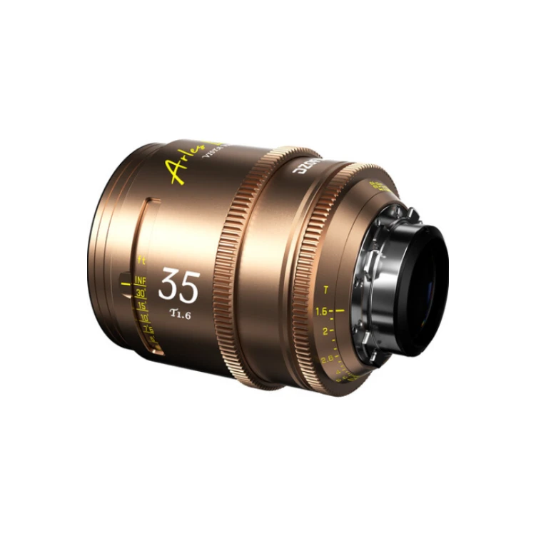 Obiektyw filmowy DZOFILM Arles Lustre 35 mm T1.6 PL FF/VV metryczny