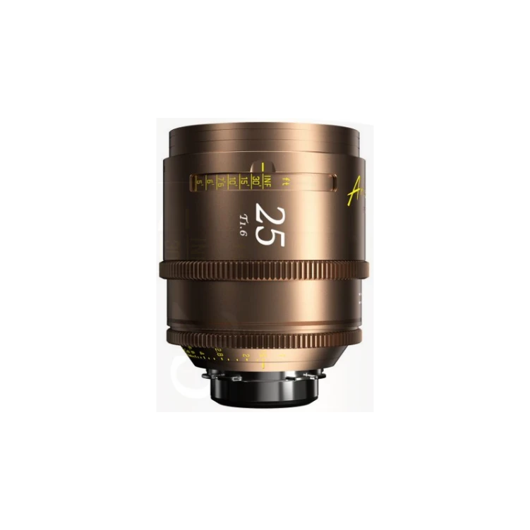 Obiektyw filmowy DZOFILM Arles Lustre 25 mm T1.6 PL FF/VV metryczny
